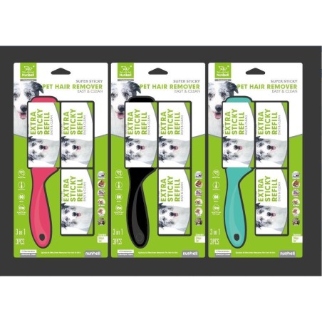 Brosse collante légère 3PC - Double aspiration