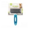 Brosse Carde poignée en caoutchouc avec Picots Moyen