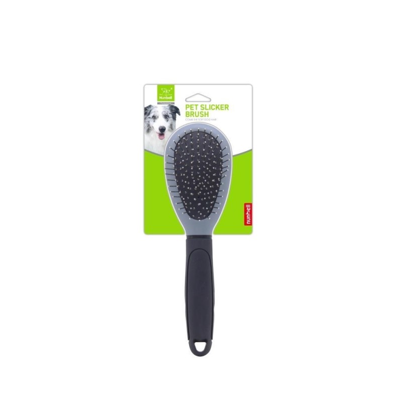 Brosse Carde Autonettoyante poignée monochrome noir Petit