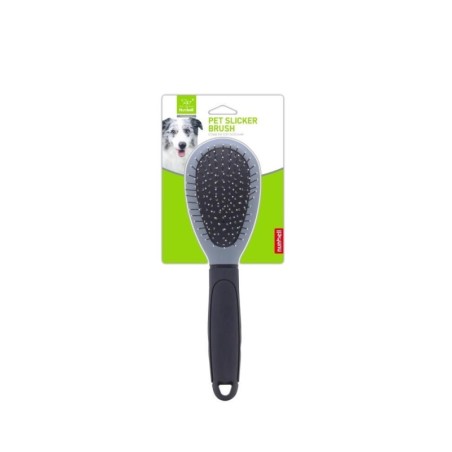 Brosse Carde Autonettoyante poignée monochrome noir Petit