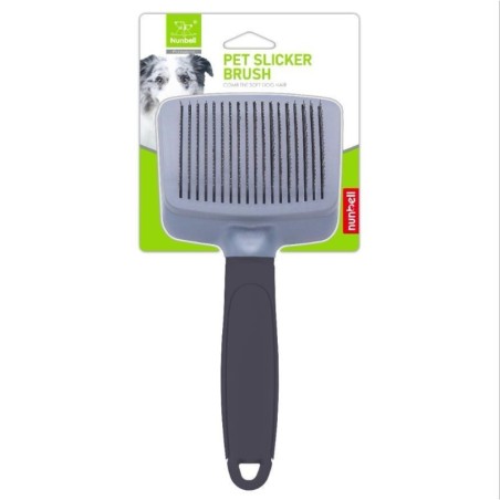 Brosse Double ovale à poignée monochrome noir Petit
