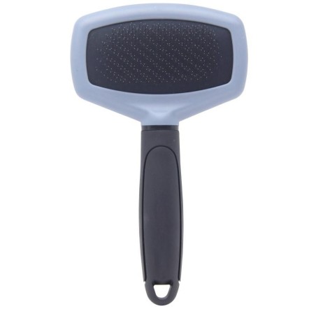 Brosse Carde double face poignée monochrome noir