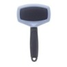 Brosse Carde double face poignée monochrome noir