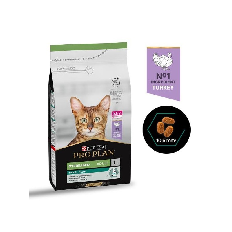 PURINA PRO PLAN STERILISED ADULT - DINDE 1.5kg