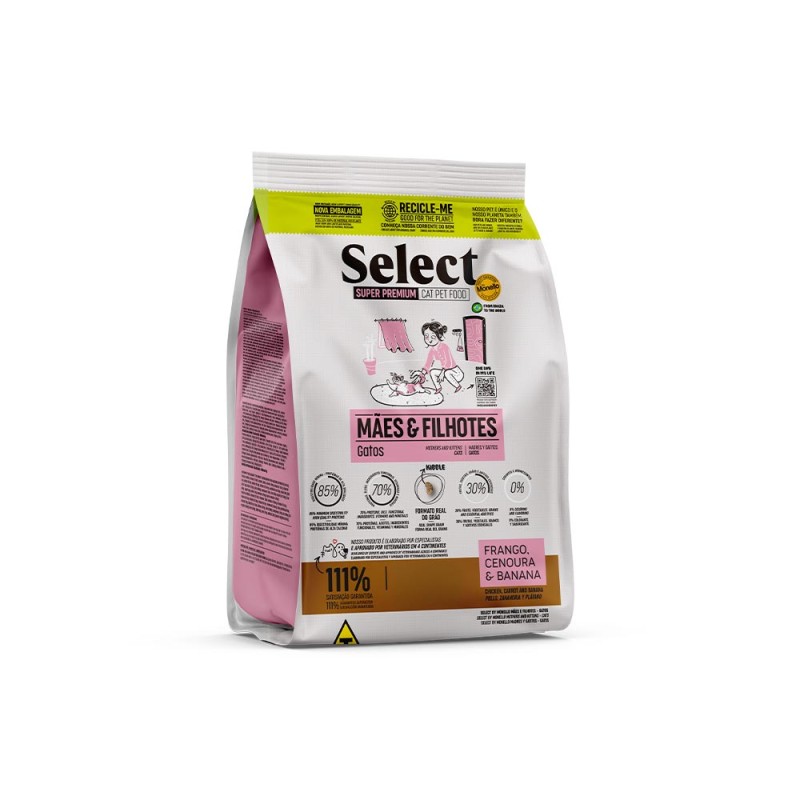 Select Super Premium maes&filhotes Gatos 1.5kg