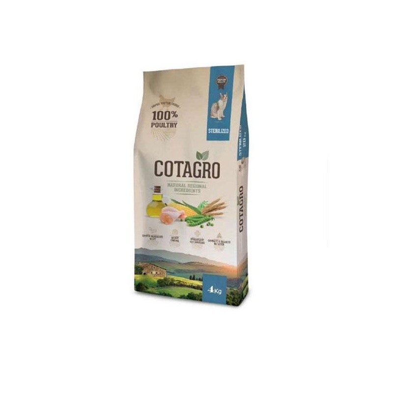 COTAGRO STERILISED 4Kg