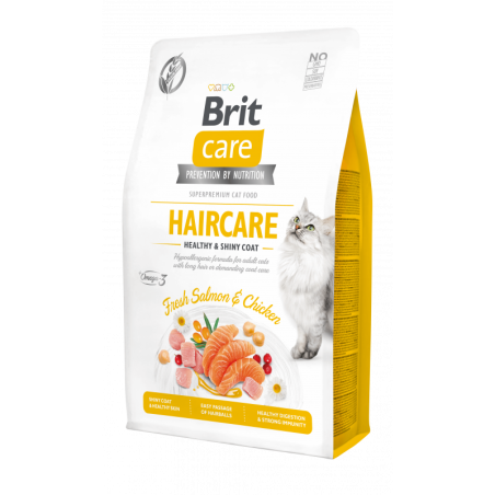 Brit Care Haircare&Shiny Coat Beauté du Poil Sans Céréales 2 KG