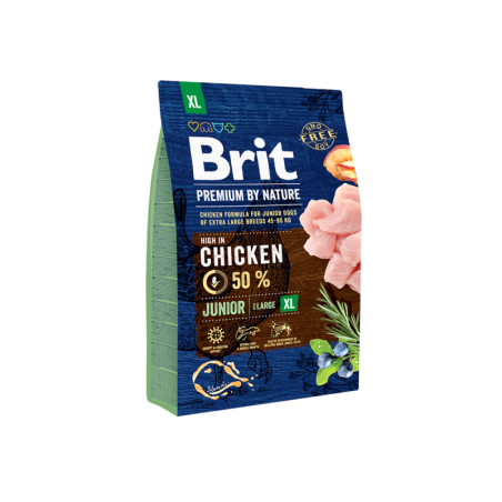 Brit Premium by Nature Junior XL au Poulet 3 kg