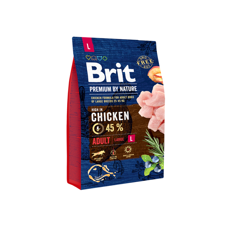 Brit Premium by Nature Adulte L au Poulet 3 kg