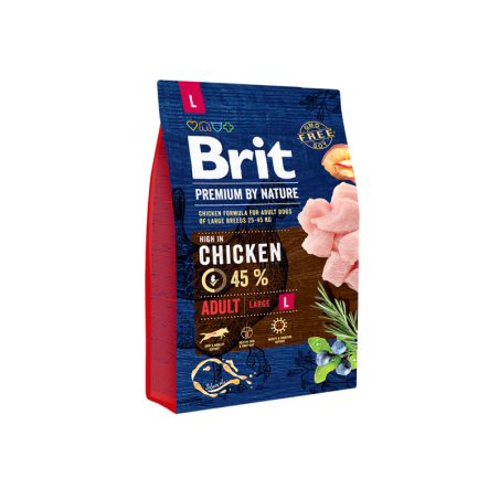 Brit Premium by Nature Adulte L au Poulet 3 kg