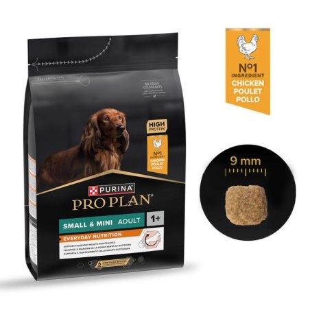 Purina Pro Plan Small & Mini Adult au Poulet pour Chien Adulte de Petite Taille  3 kg