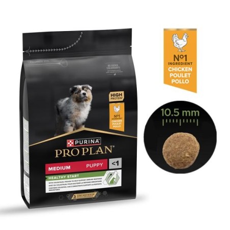 Purina Pro Plan Medium Puppy au Poulet pour Chiot de Taille Moyenne 3 kg