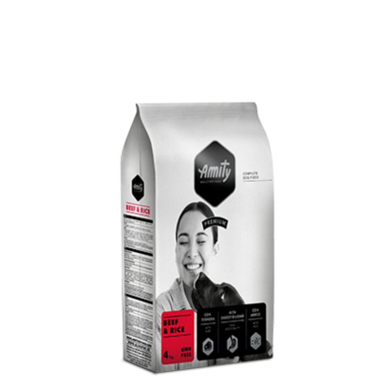Amity Chien Premium Beef&Rice 4kg