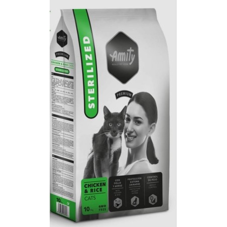 Amity Premium Adult Stérilisé Poulet & Riz 10kg